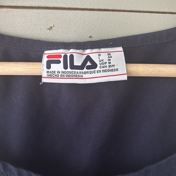 FILA Navy & White Bodysuit - Size M - Picture 4 of 6